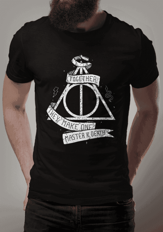 Camiseta Relíquias da Morte