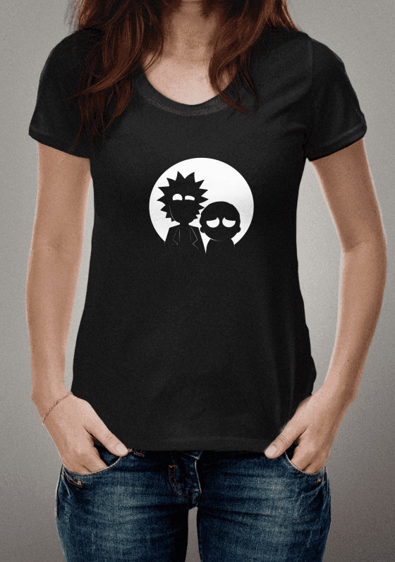 Camiseta Rick e Morty