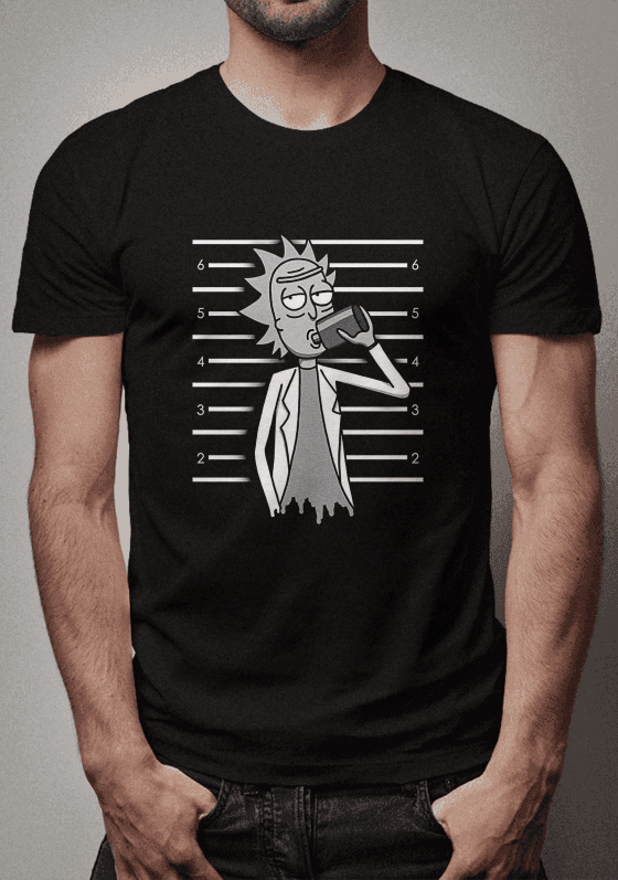 Nome do produto  Camiseta Rick Morty