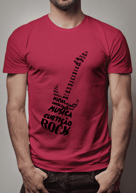 Nome do produto  Camiseta Rock
