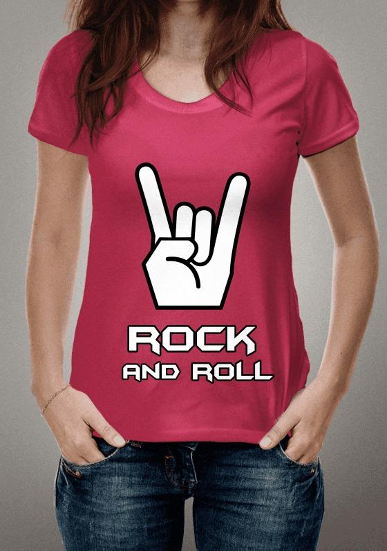 Nome do produto  CAMISETA ROCK AND ROLL