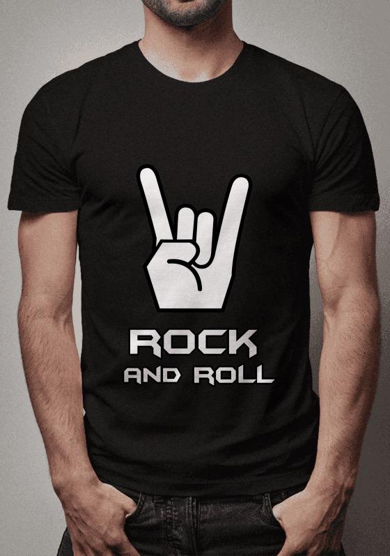 Nome do produto  CAMISETA ROCK AND ROLL