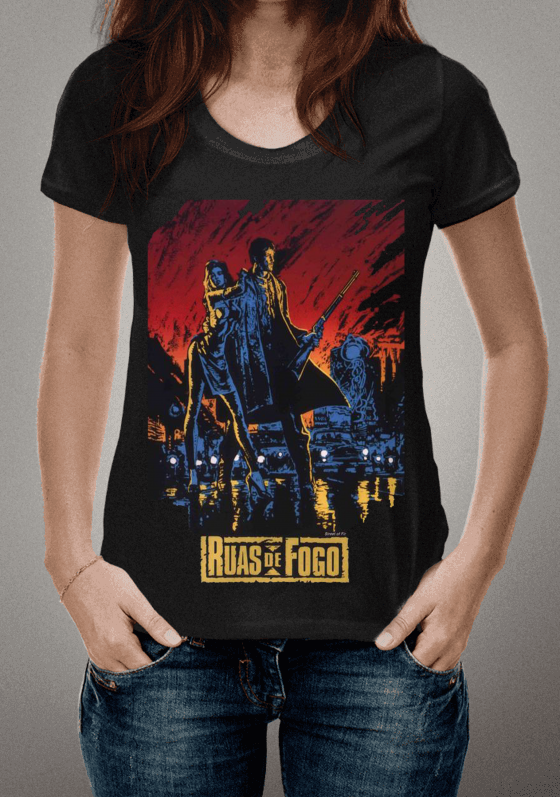 CAMISETA RUAS DE FOGO