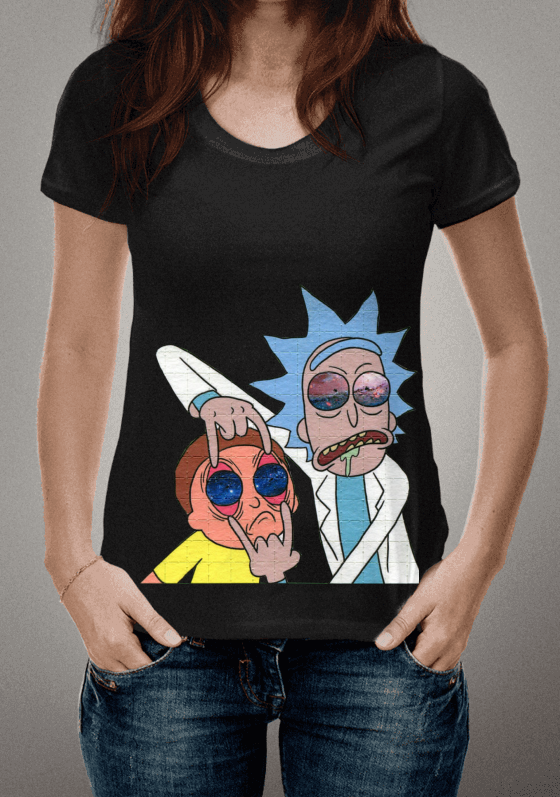 Nome do produto  Camiseta Serie Rick And Morty 