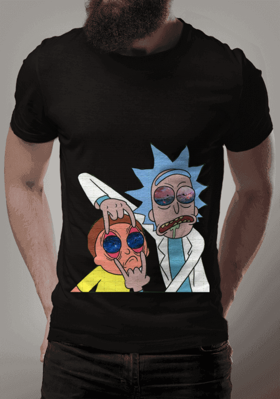 Nome do produto  Camiseta Serie Rick And Morty 