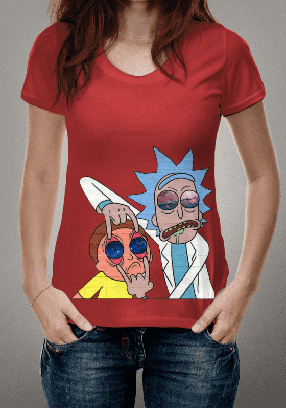 Nome do produto  Camiseta Serie Rick And Morty 