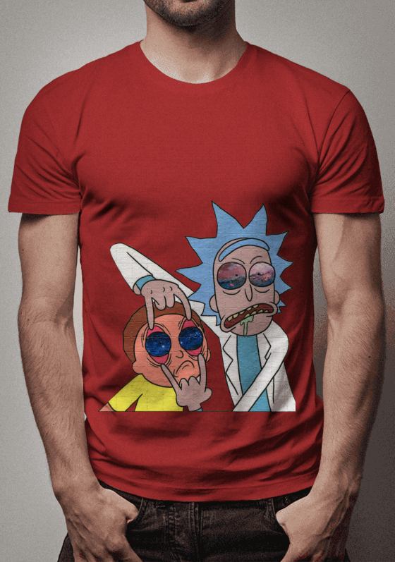 Nome do produto  Camiseta Serie Rick And Morty 
