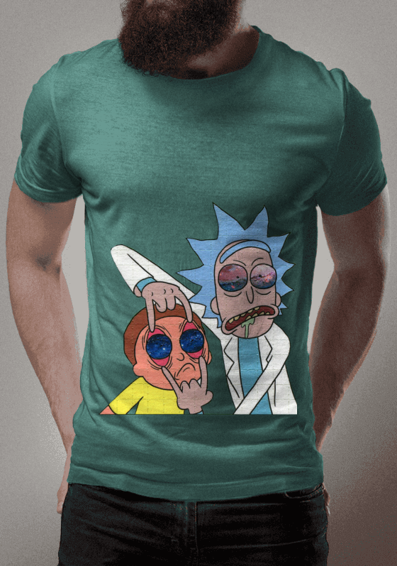 Nome do produto  Camiseta Serie Rick And Morty 
