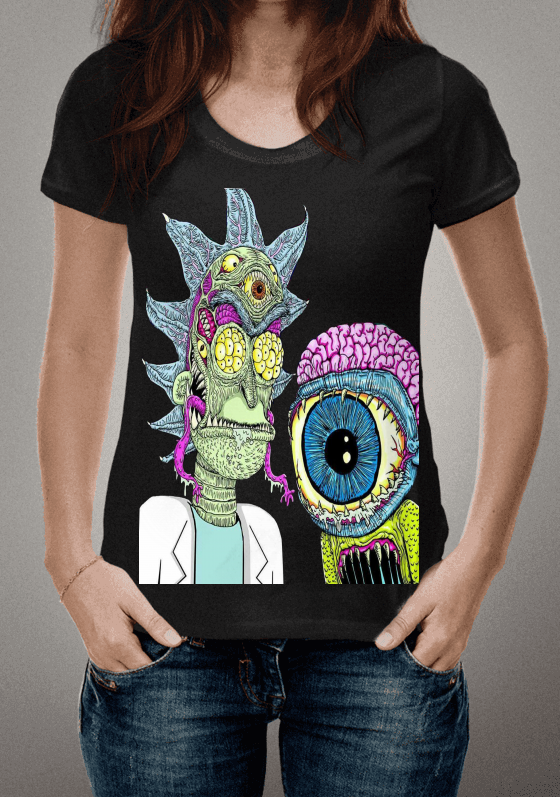 Nome do produto  Camiseta Serie Rick And Morty 