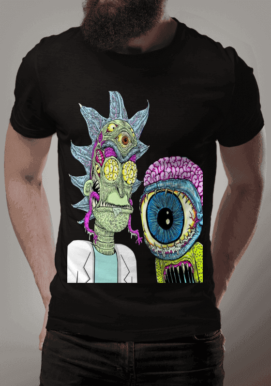 Nome do produto  Camiseta Serie Rick And Morty 
