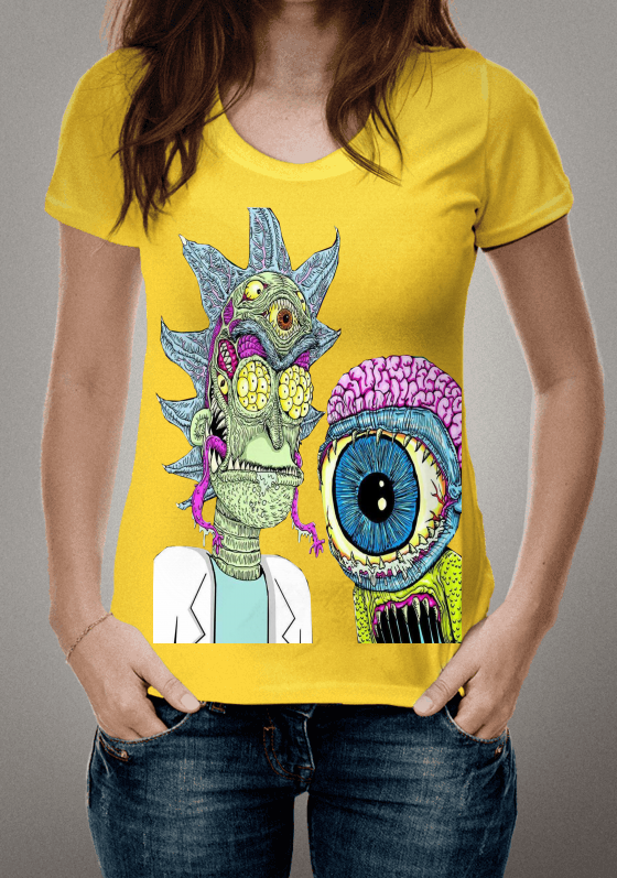 Nome do produto  Camiseta Serie Rick And Morty 