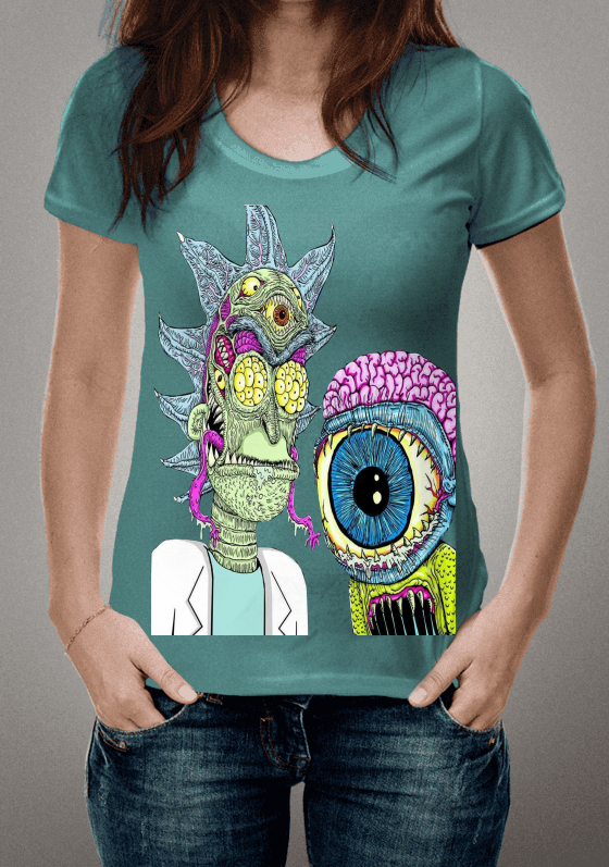 Nome do produto  Camiseta Serie Rick And Morty 