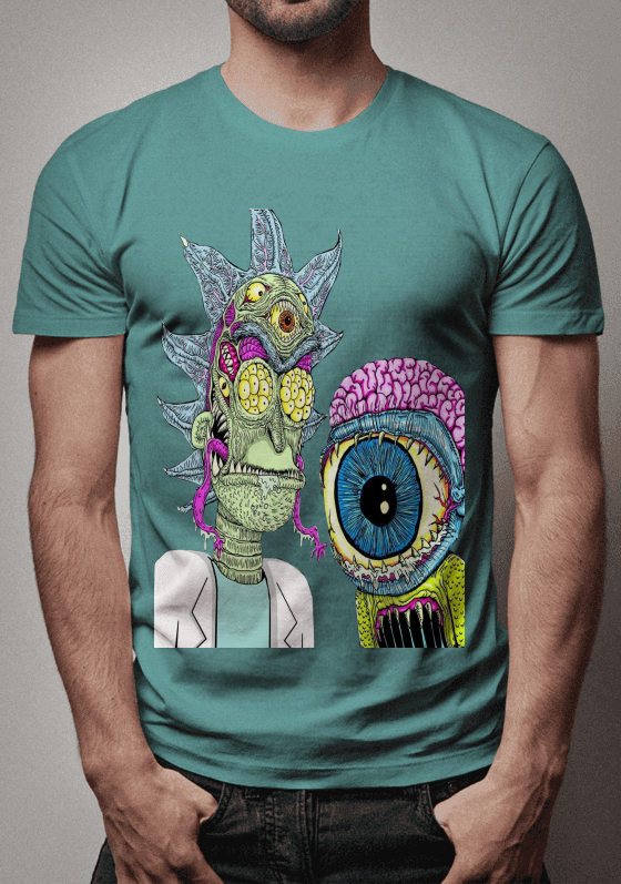 Nome do produto  Camiseta Serie Rick And Morty 