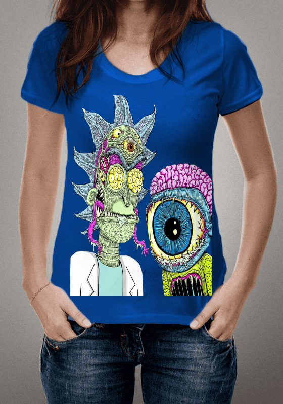 Nome do produto  Camiseta Serie Rick And Morty 