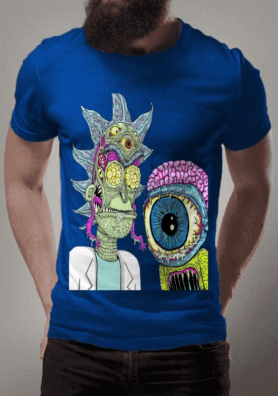 Nome do produto  Camiseta Serie Rick And Morty 