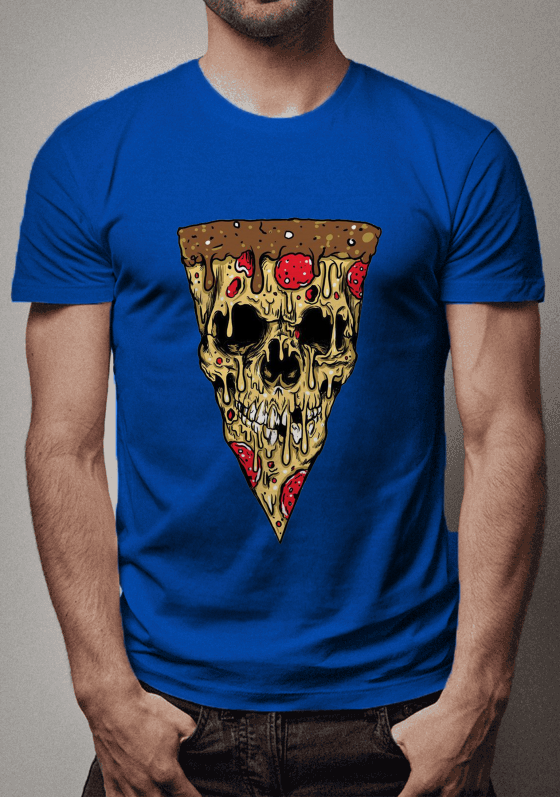 Camiseta Skull Pizza