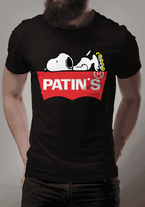 camiseta snoopy patin´s 2