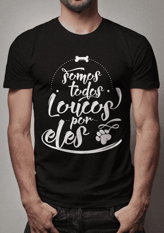 Nome do produto  Camiseta Somos Todos Loucos por Eles