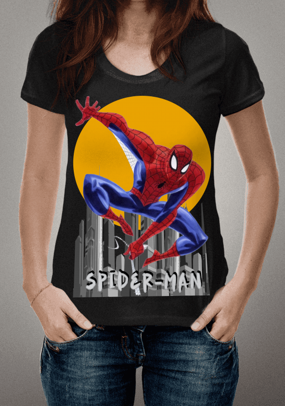 Nome do produto  Camiseta Spider Man