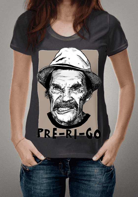 Nome do produto  Camiseta Sr Madruga