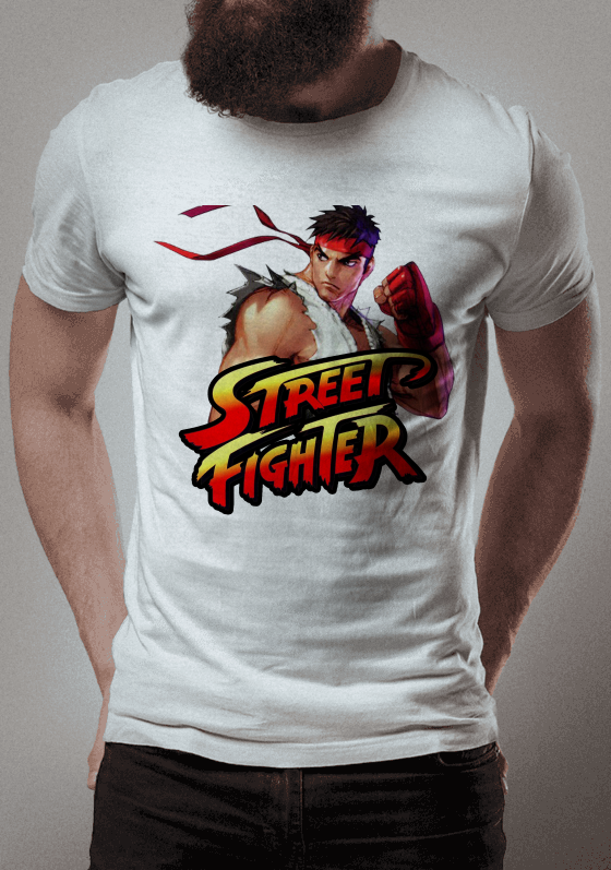 Nome do produto: Camiseta Street Fighter Riu
