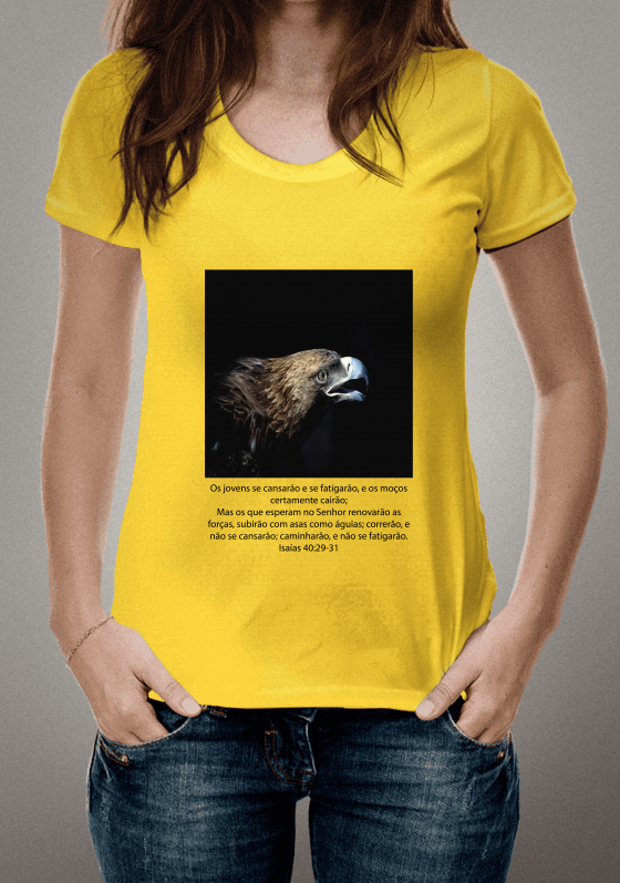 Nome do produto  Camiseta Subirão com Asas como Águia