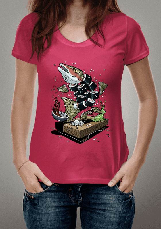 Camiseta Sushi