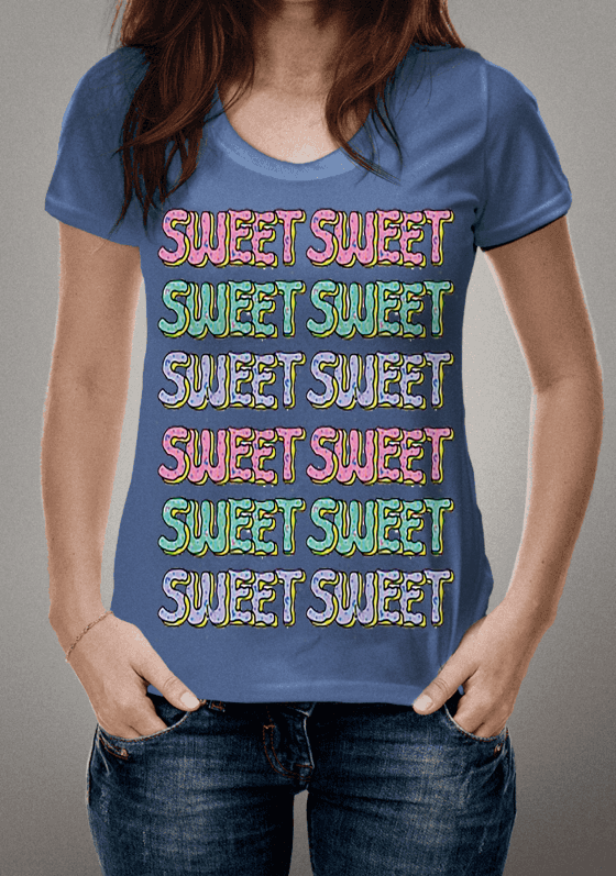Nome do produto  Camiseta SWEET SWEET