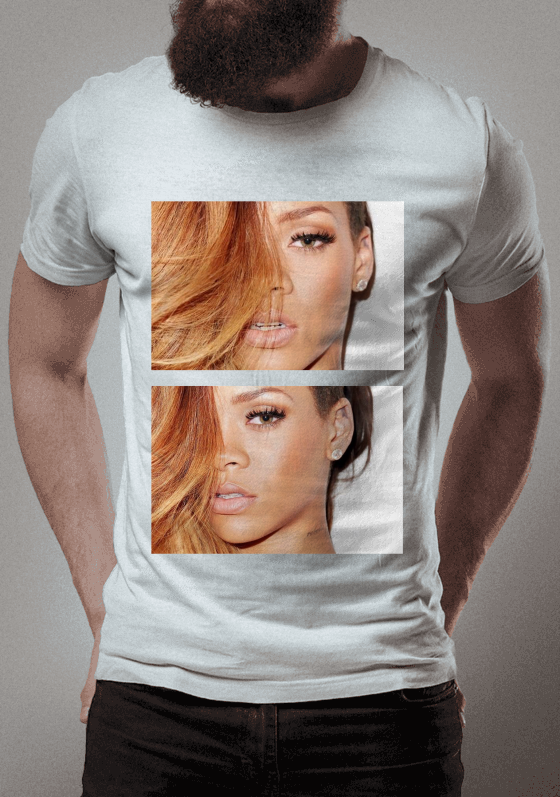 CAMISETA T-SHIRT RIHANNA TERRY RICHARDSON'S