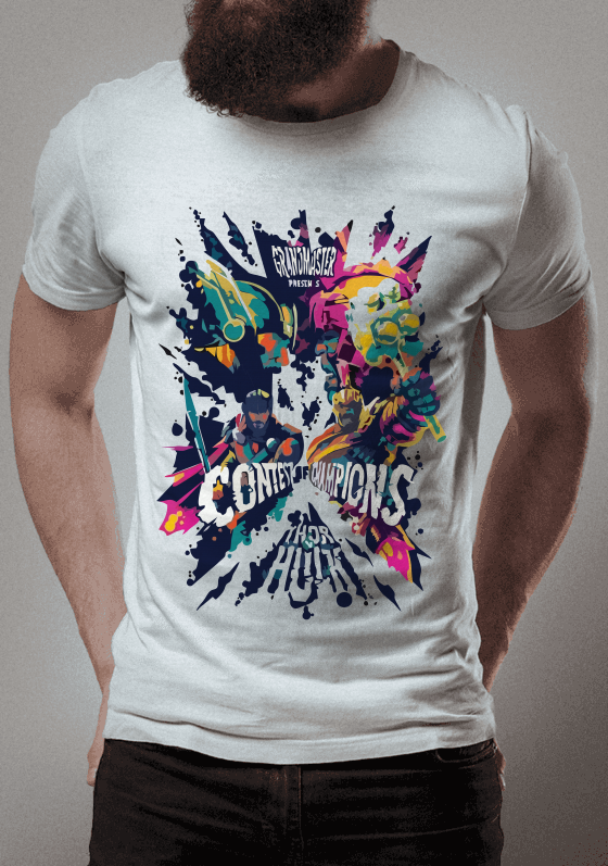 Nome do produto  Camiseta Thor vs Hulk