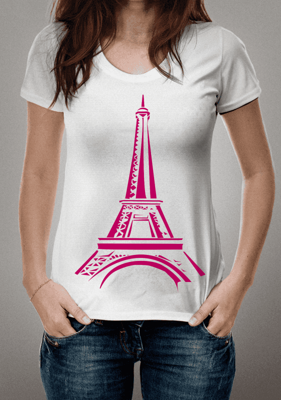 Nome do produto  Camiseta Torre Eiffel
