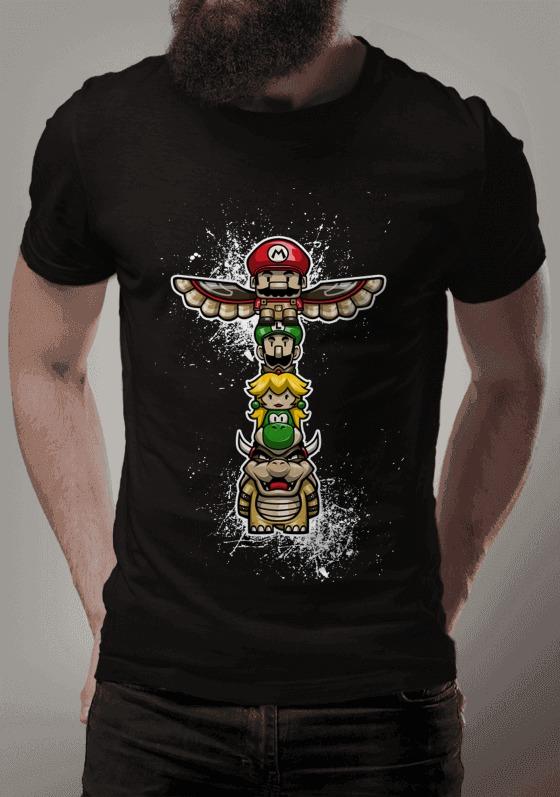 Camiseta Toten Super Mário