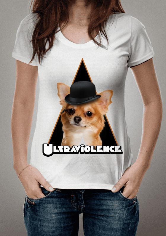 Nome do produto  Camiseta Ultraviolence Dog