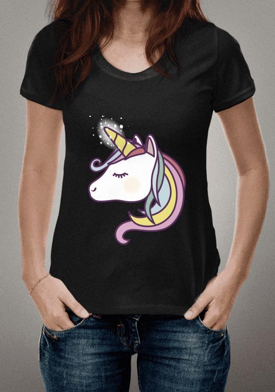 Nome do produto: Camiseta Unicórnio