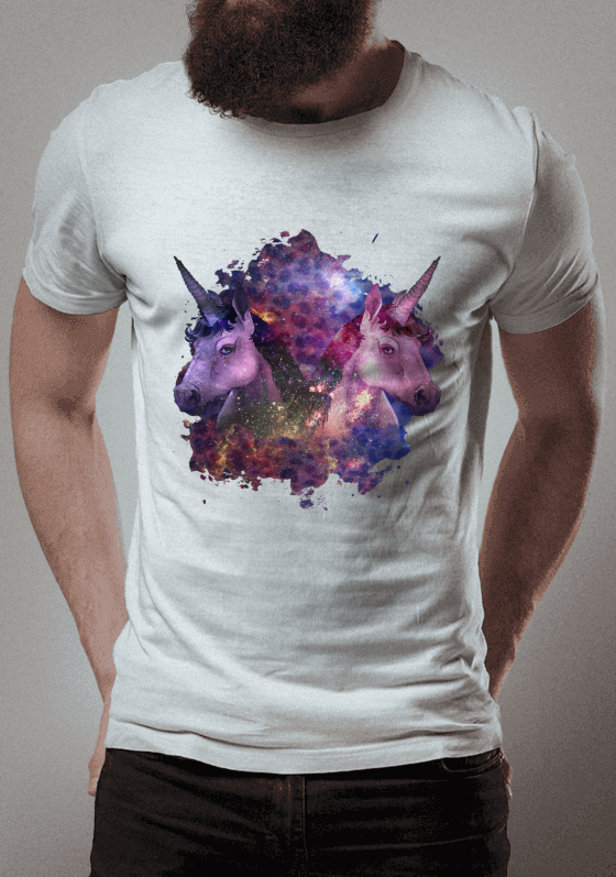 Nome do produto  camiseta unicornio