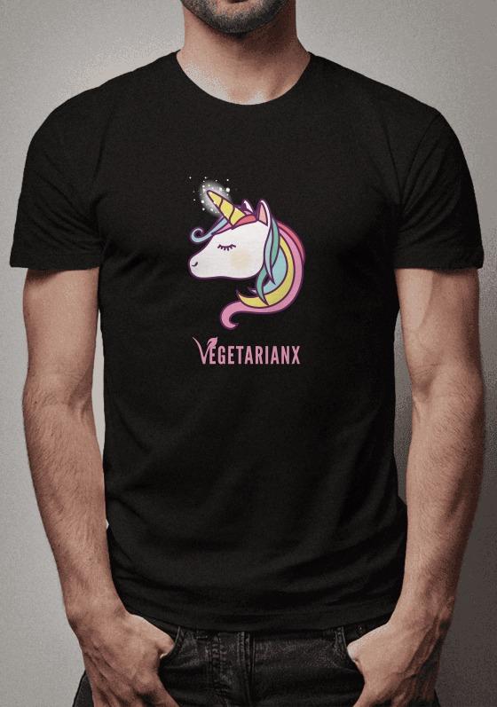 Nome do produto  Camiseta Unicórnio Veggie