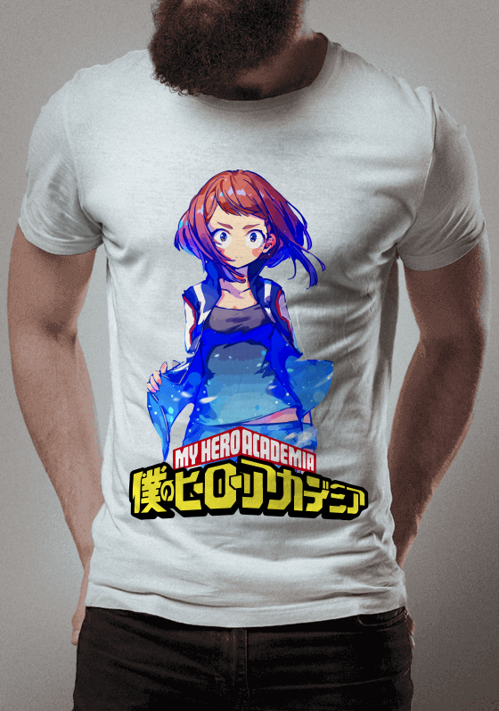 Camiseta Uraraka Ochako - Boku no Hero Academia