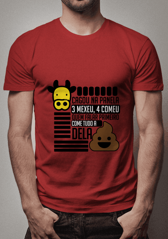 Camiseta Vaca Amarela