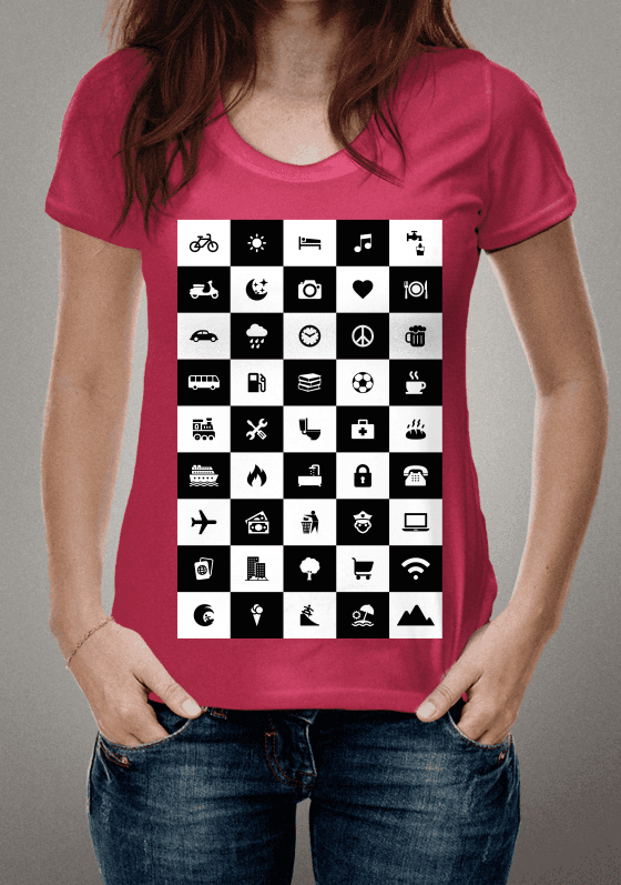 Nome do produto  Camiseta Viajantes Vermelho Estonado Quadriculada