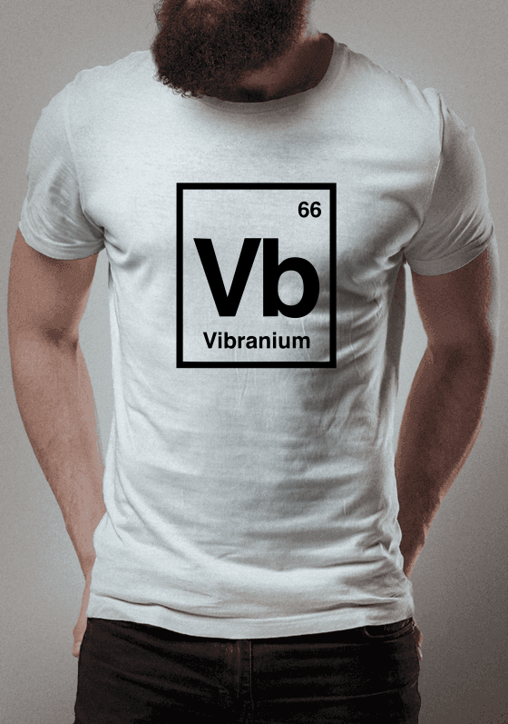 Nome do produto  Camiseta Vibranium