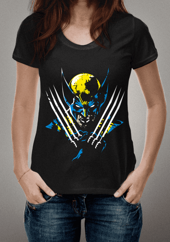 Nome do produto  Camiseta Wolverine