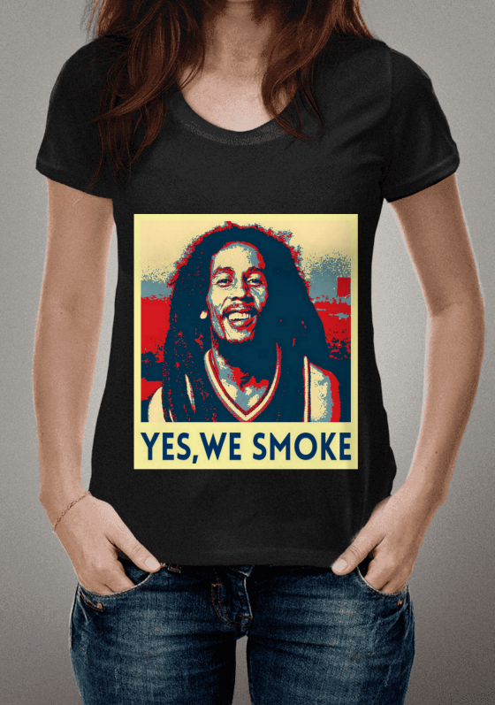 Nome do produto  Camiseta Yes ,We Smoke LA TRIBO