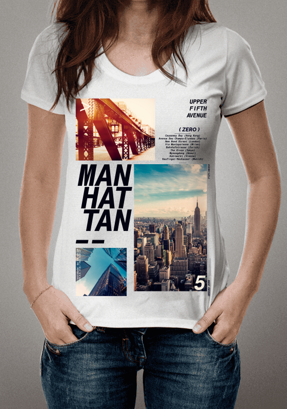 Camiseta Zero Manhatan