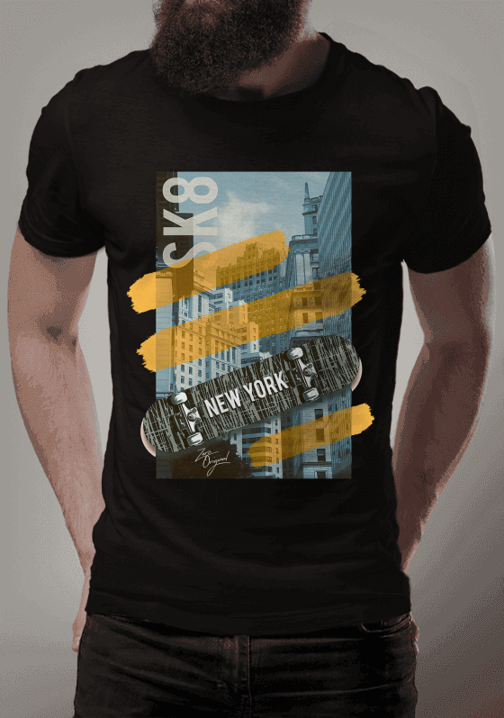 Camiseta Zero New York SK8