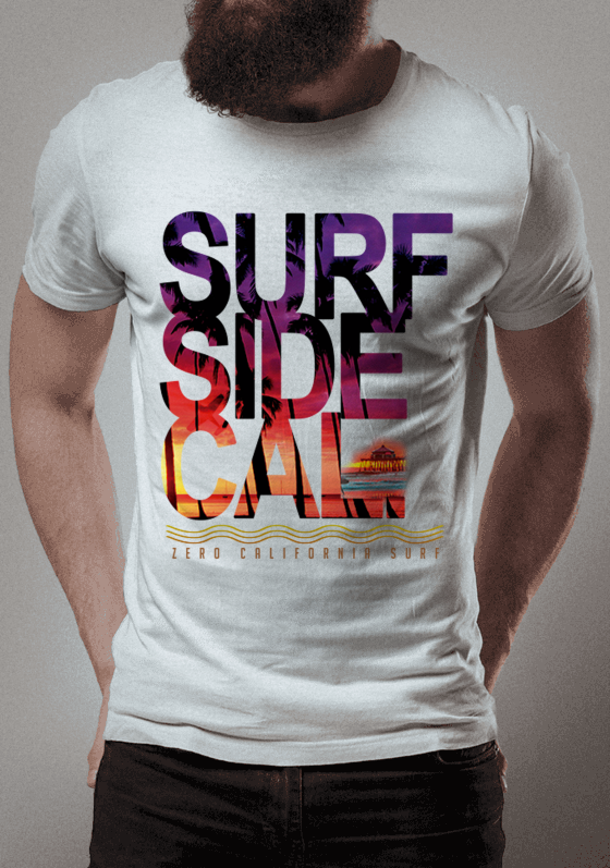 Camiseta Zero Surf Side California 