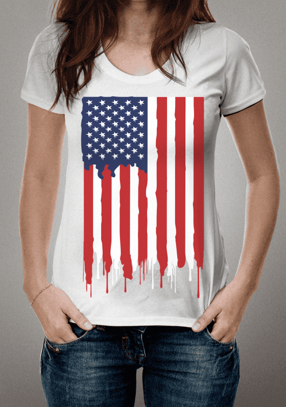 Nome do produto  camisetas All América feminina