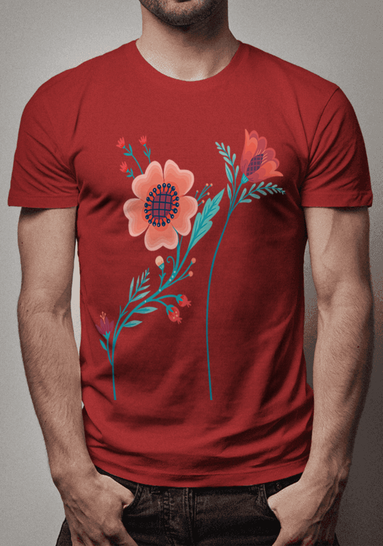 Camisetas as Flores 