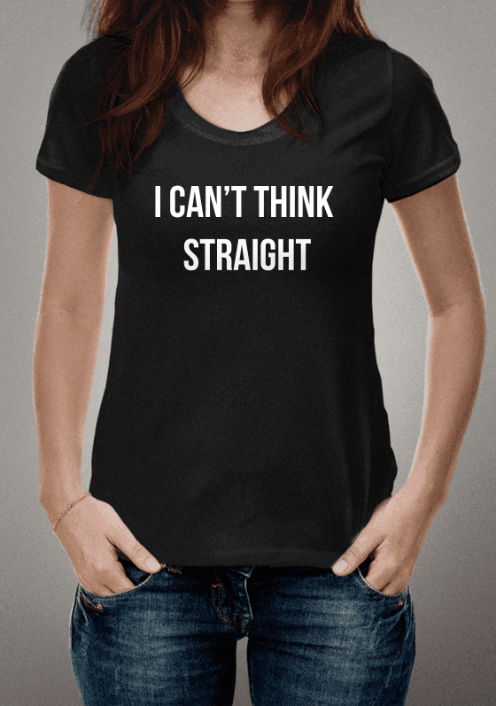Nome do produto  Can't Think Straight