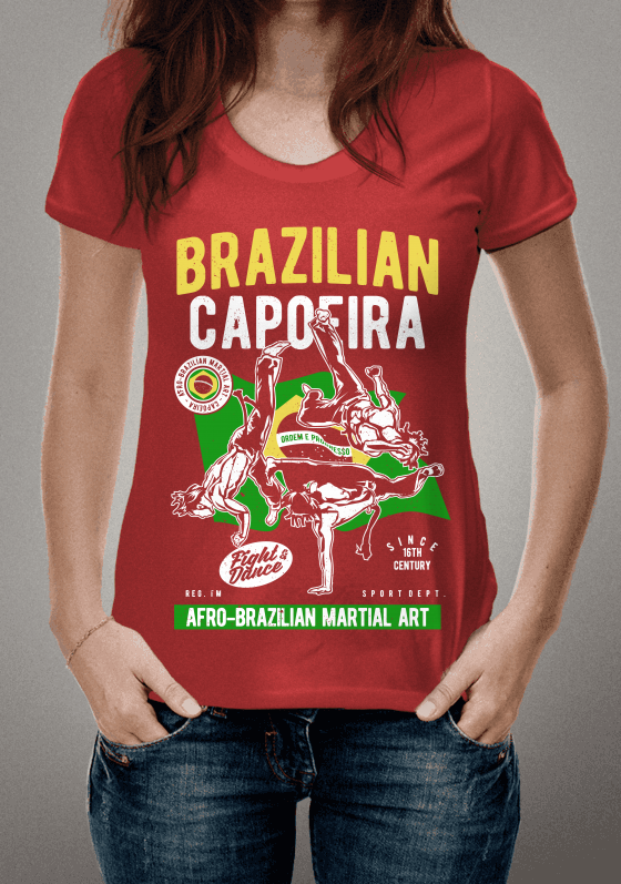 Nome do produto  Capoeira Tshirt