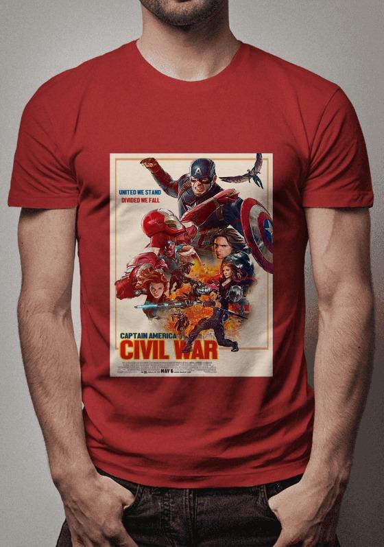 Nome do produto  Captain America - Civil War